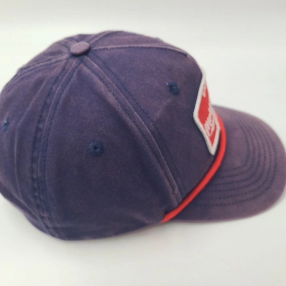 Morgan Wallen Hat Snapback Blue Purple Red Rope Distressed Country Music Men